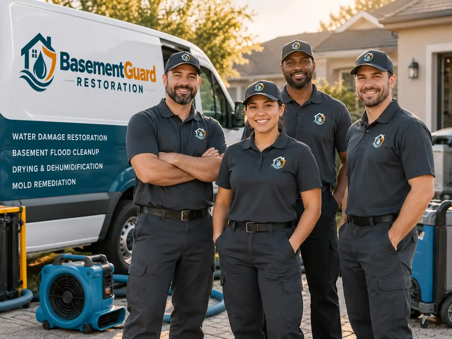 Basement Water Damage Restoration company in Denbo, PA
